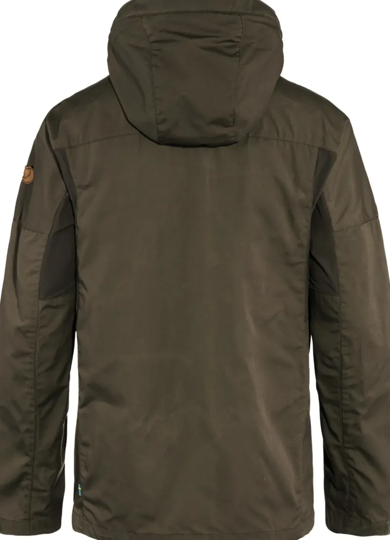 Fjallraven Casual Jackets-Mens Kaipak Jacket - Dark Olive