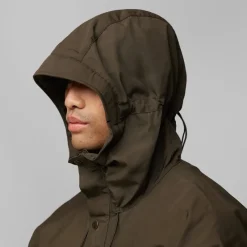 Fjallraven Casual Jackets-Mens Kaipak Jacket - Dark Olive