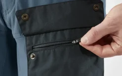 Fjallraven Shorts-Mens Keb Shorts - Black-Stone Grey