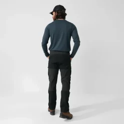 Fjallraven Trousers & Leg Wear-Mens Keb Trousers - Black