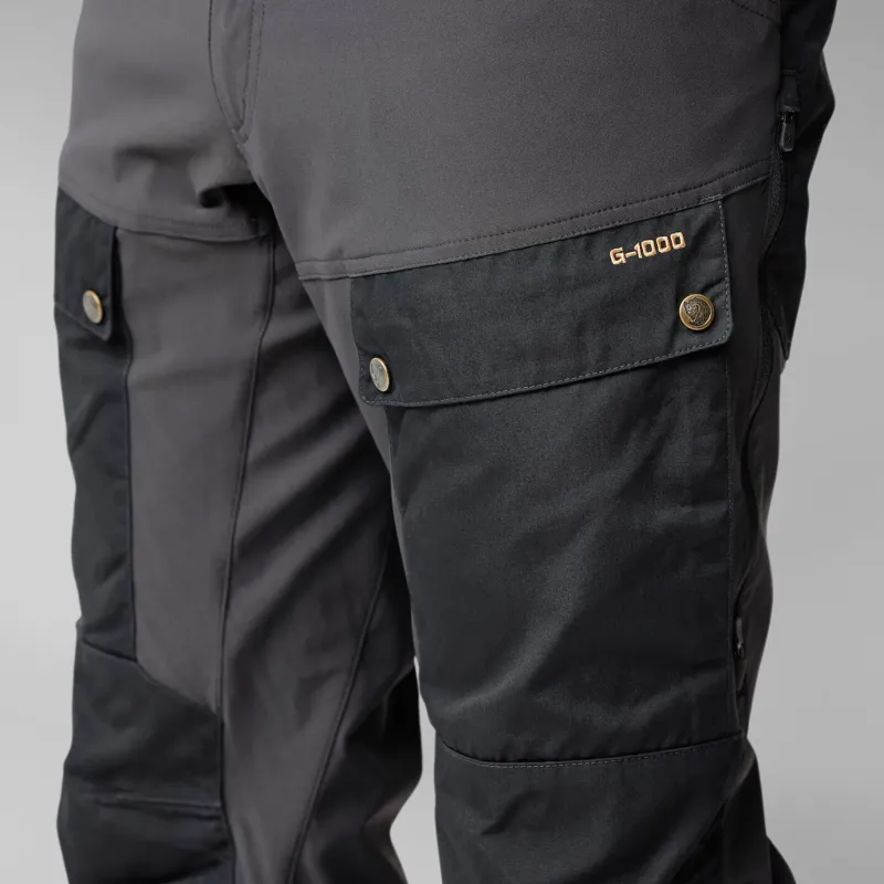 Fjallraven Trousers & Leg Wear-Mens Keb Trousers - Black