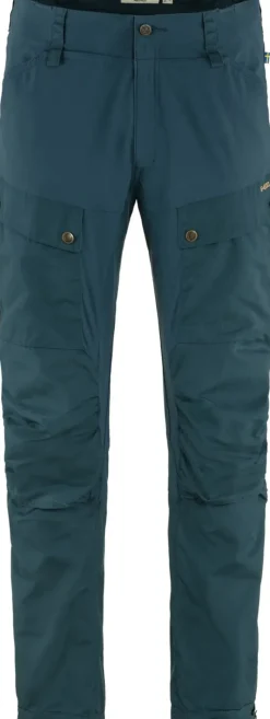 Fjallraven Trousers & Leg Wear-Mens Keb Trousers - Mountain Blue