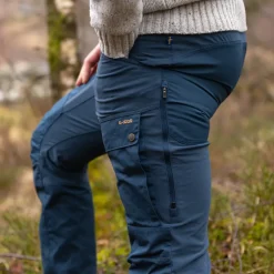 Fjallraven Trousers & Leg Wear-Mens Keb Trousers - Mountain Blue