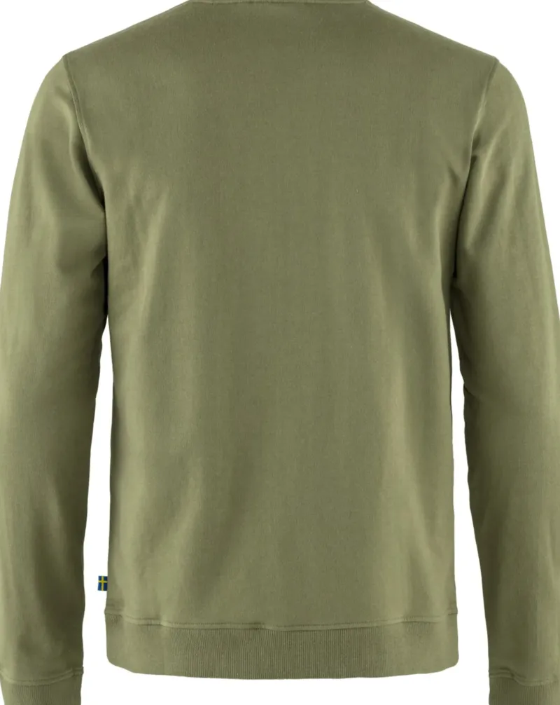 Fjallraven Fleece & Mid Layer-Mens Vardag Sweater - Green