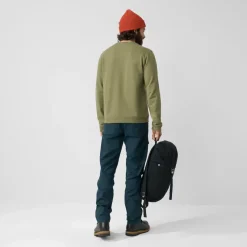 Fjallraven Fleece & Mid Layer-Mens Vardag Sweater - Green