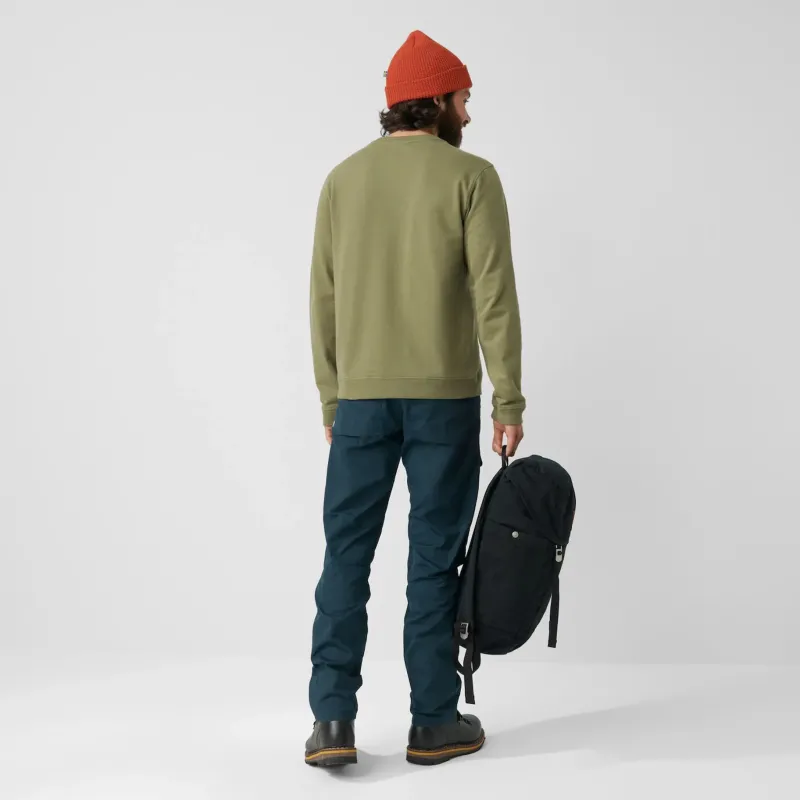 Fjallraven Fleece & Mid Layer-Mens Vardag Sweater - Green