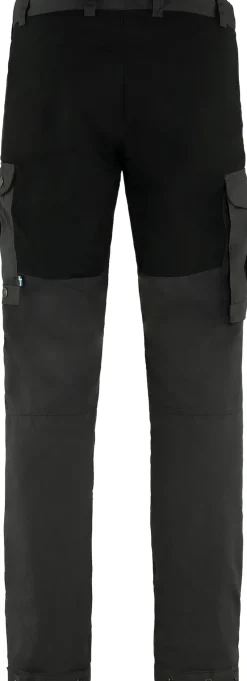 Fjallraven Trousers & Leg Wear-Mens Vidda Pro Trousers - Dark Grey-Black