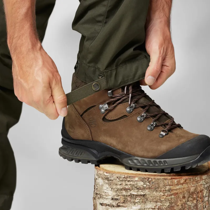 Fjallraven Trousers & Leg Wear-Mens Vidda Pro Trousers - Dark Grey-Black