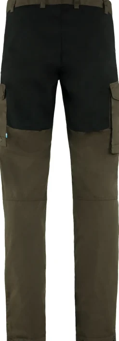 Fjallraven Trousers & Leg Wear-Mens Vidda Pro Trousers - Dark Olive-Black