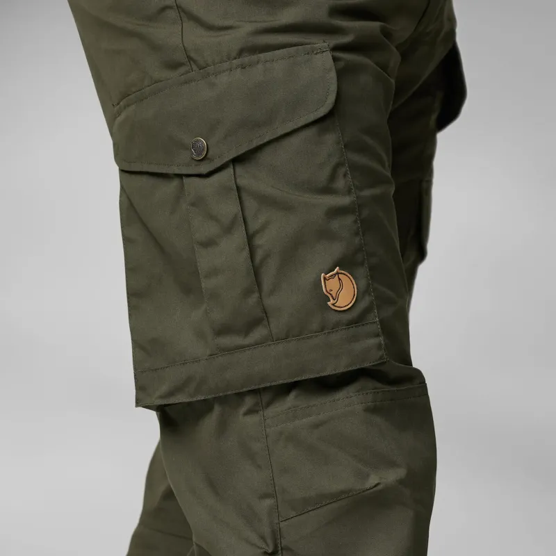 Fjallraven Trousers & Leg Wear-Mens Vidda Pro Trousers - Dark Olive-Black