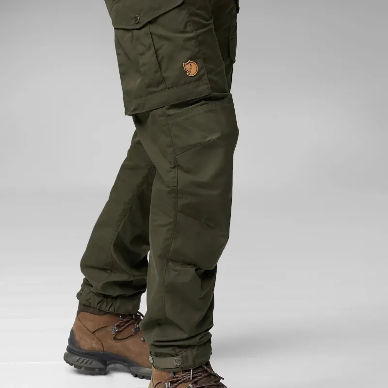 Fjallraven Trousers & Leg Wear-Mens Vidda Pro Trousers - Dark Olive-Black