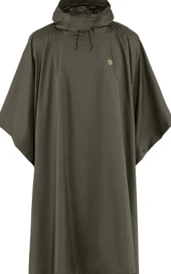 Fjallraven Waterproof Jackets|Waterproof Jackets-Poncho - Dark Olive