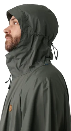 Fjallraven Waterproof Jackets|Waterproof Jackets-Poncho - Graphite