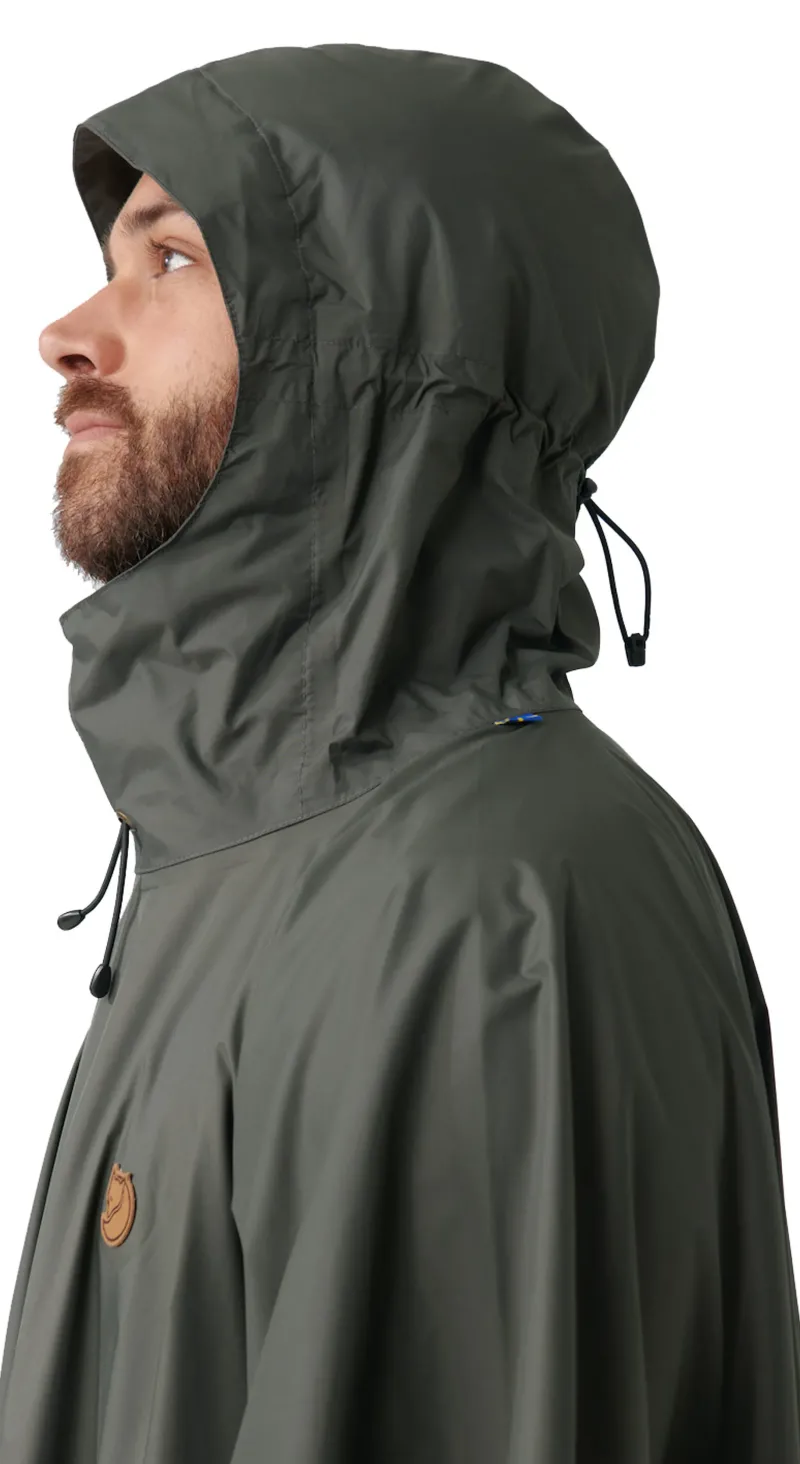 Fjallraven Waterproof Jackets|Waterproof Jackets-Poncho - Graphite