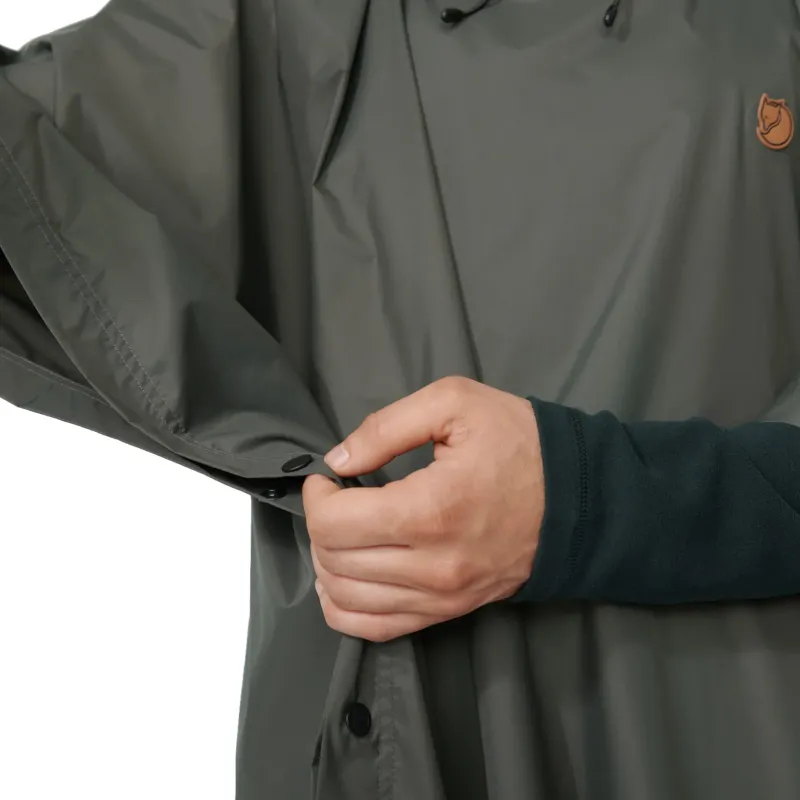 Fjallraven Waterproof Jackets|Waterproof Jackets-Poncho - Graphite