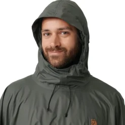 Fjallraven Waterproof Jackets|Waterproof Jackets-Poncho - Safety Orange