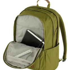 Fjallraven Day Packs-Raven 28L Rucksack - Dark Olive