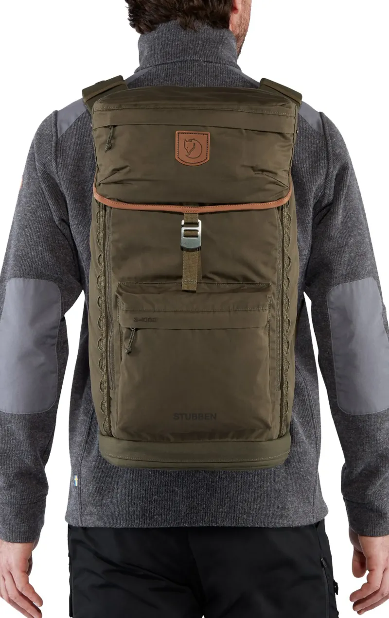 Fjallraven Day Packs-Singi Stubben - Dark Olive