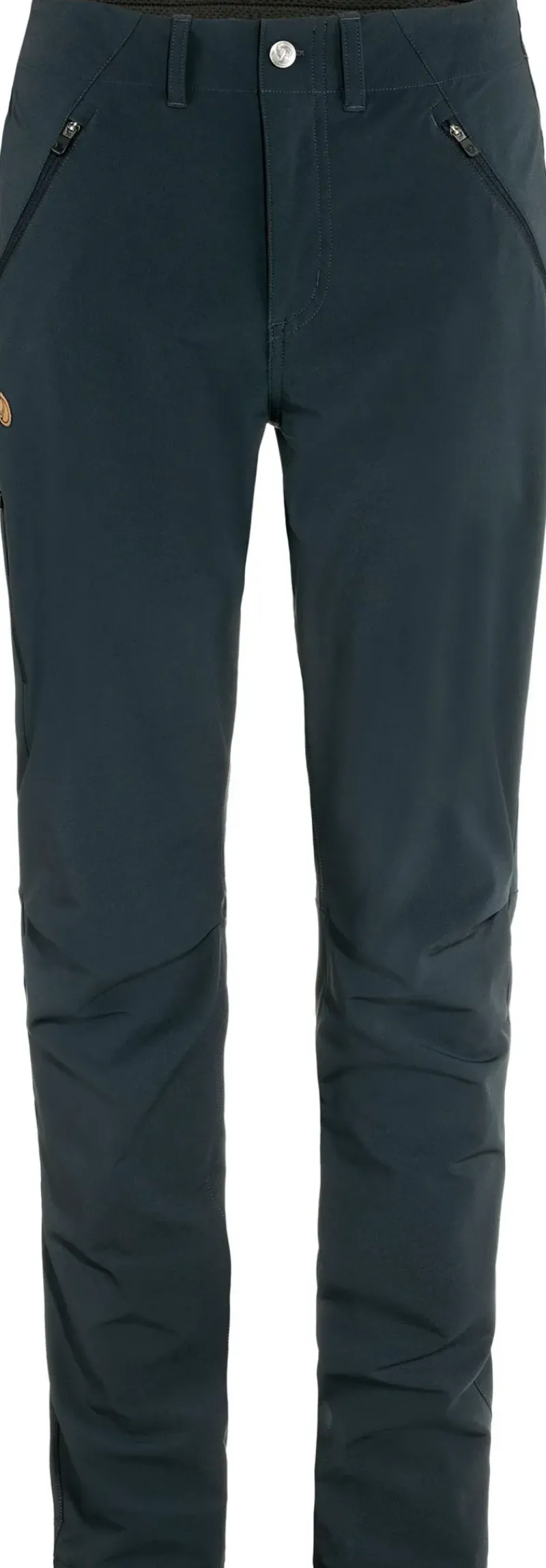 Fjallraven Trousers & Leggings-Womens Abisko Trail Stretch Trousers - Dark Navy