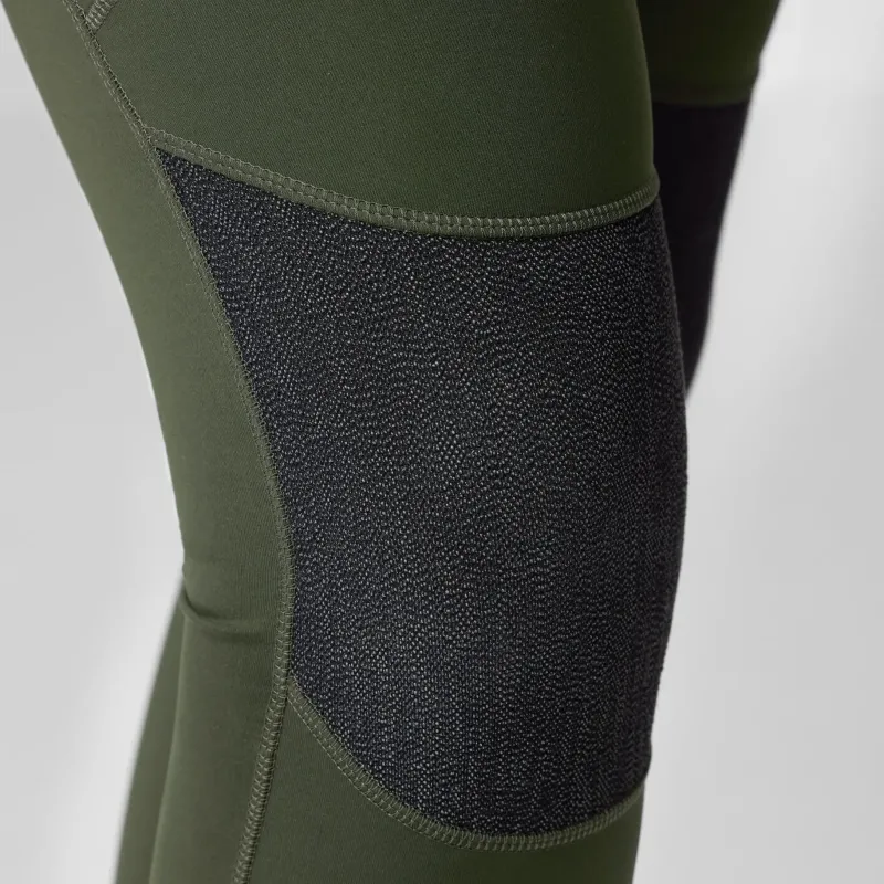 Fjallraven Trousers & Leggings-Womens Abisko Trekking Tights HD - Deep Forest