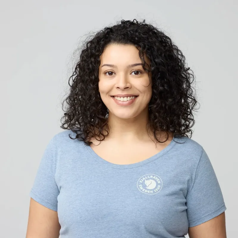Fjallraven T-Shirts & Baselayers-Womens 1960 Logo T-shirt - Mais Yellow