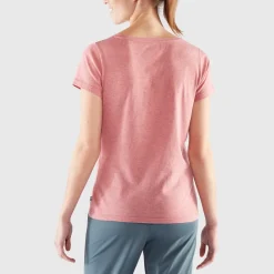 Fjallraven T-Shirts & Baselayers-Womens 1960 Logo T-shirt - Dusty Rose