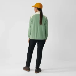 Fjallraven Fleece & Mid Layer-Womens Vardag Lite Fleece - Patina Green