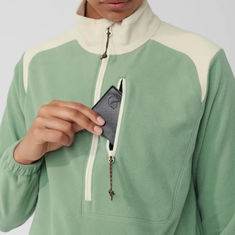 Fjallraven Fleece & Mid Layer-Womens Vardag Lite Fleece - Patina Green