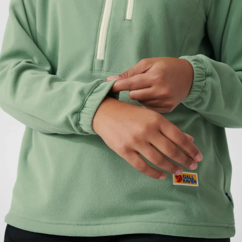 Fjallraven Fleece & Mid Layer-Womens Vardag Lite Fleece - Patina Green