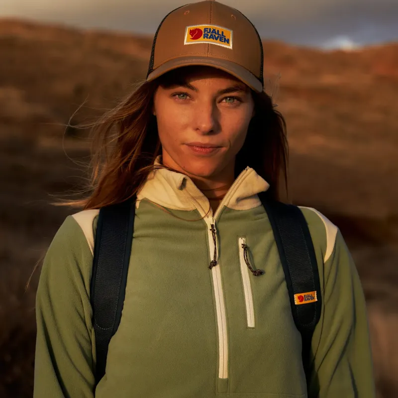 Fjallraven Fleece & Mid Layer-Womens Vardag Lite Fleece - Patina Green