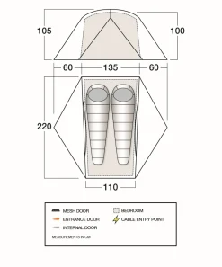 F10 Backpacking & Lightweight Tents-Radon UL 2 Tent