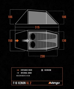 F10 Backpacking & Lightweight Tents-Xenon UL 2 Tent