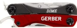 Gerber Knives & Multi-Tools-Dime Pocket Micro Tool - Red