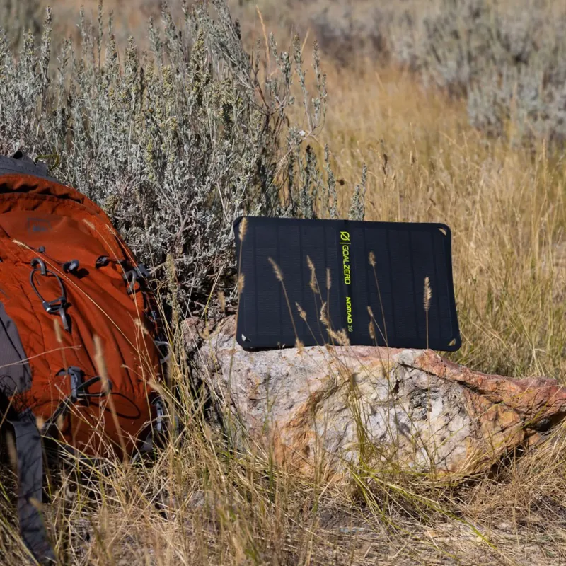 Goal Zero Power Banks And Solar Chargers-Nomad 10 Portable Solar Charger