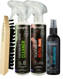 Grangers Footwear Cleaning & Proofing-Footwear Care Kit