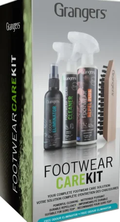 Grangers Footwear Cleaning & Proofing-Footwear Care Kit