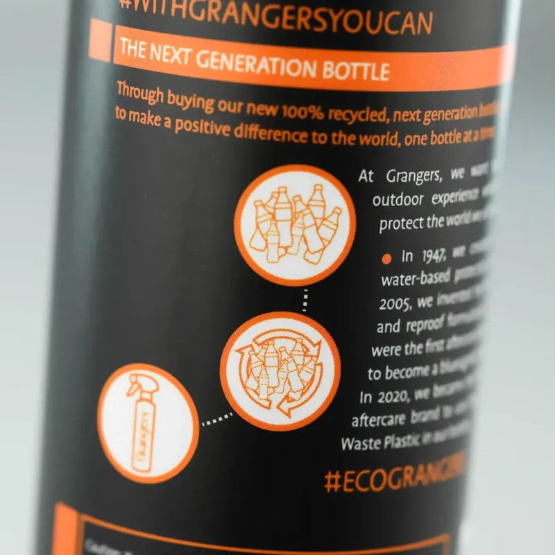 Grangers Clothing Cleaning & Proofing-Performance Repel Plus Spray - 275ml