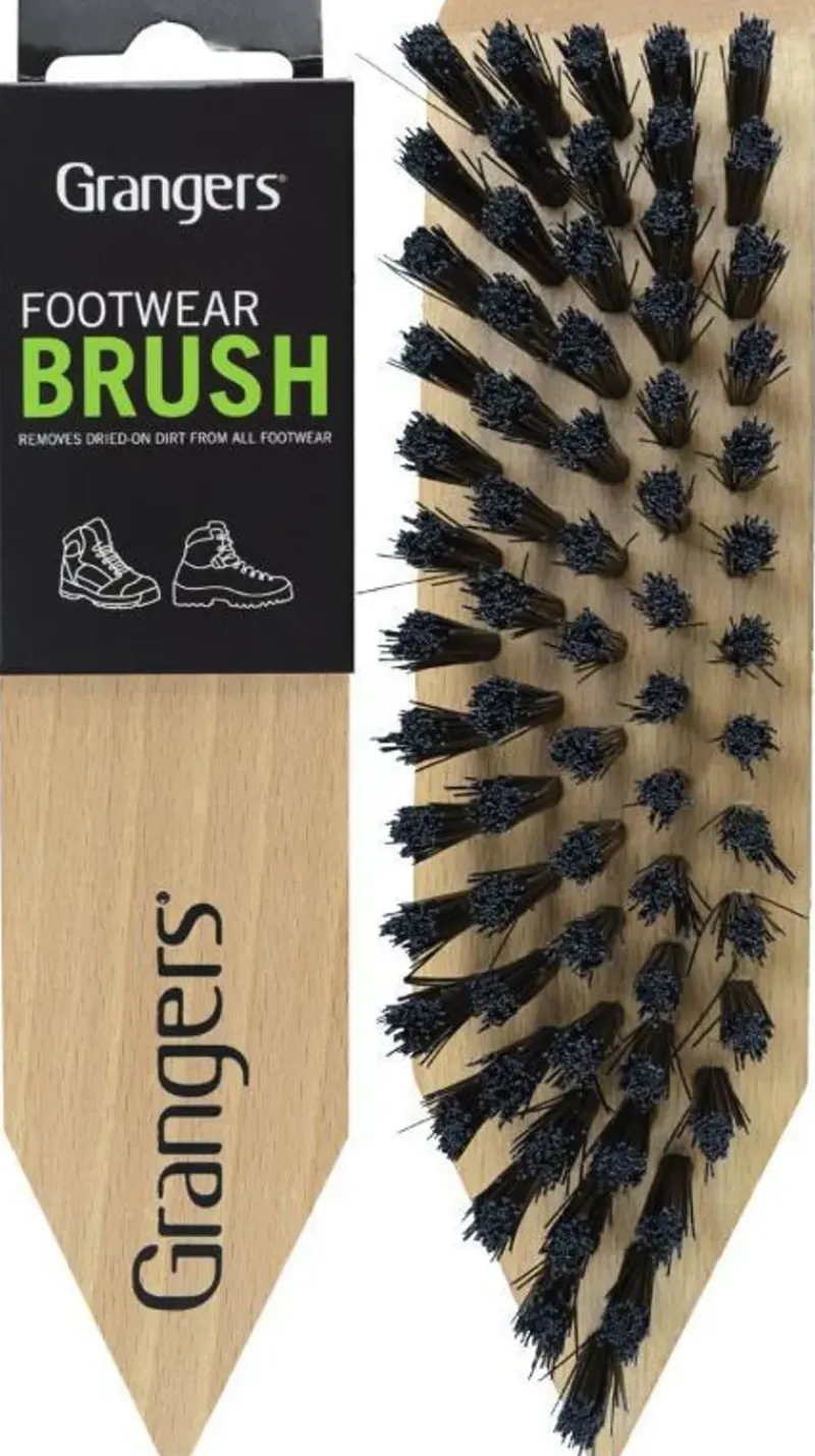 Grangers Footwear Cleaning & Proofing-Wooden Boot Brush