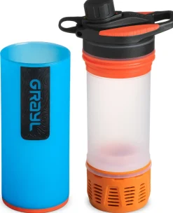 Grayl Water Purification-GeoPress Purifier Bottle - Bali Blue