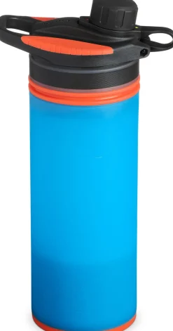 Grayl Water Purification-GeoPress Purifier Bottle - Bali Blue