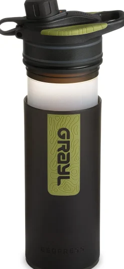 Grayl Water Purification-GeoPress Purifier Bottle - Black Camo