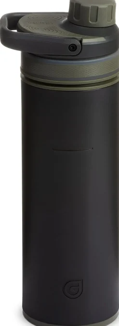 Grayl Water Purification-UltraPress Purifier Bottle - Camp Black