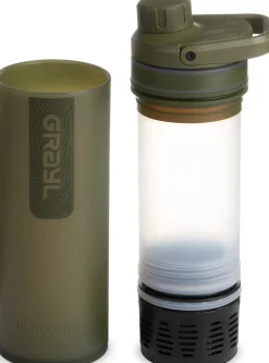 Grayl Water Purification-UltraPress Purifier Bottle - Olive Drab