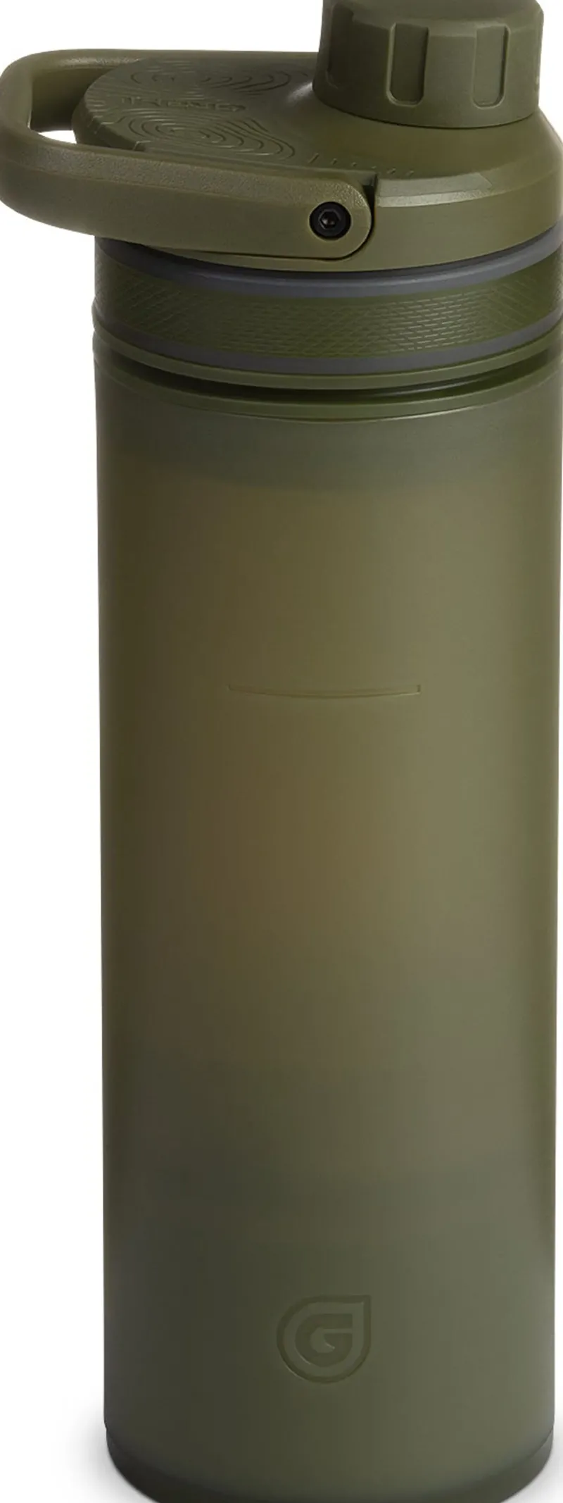 Grayl Water Purification-UltraPress Purifier Bottle - Olive Drab