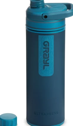 Grayl Water Purification-UltraPress Purifier Bottle - Forest Blue