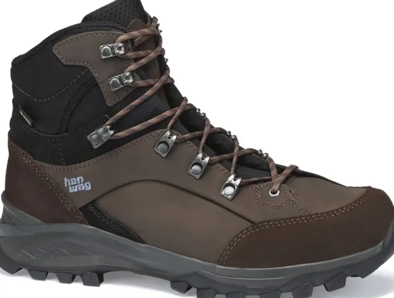 Hanwag Hiking Shoes & Boots|Hiking Boots-Mens Alta Bunion II GTX Boots - Mocca-Black