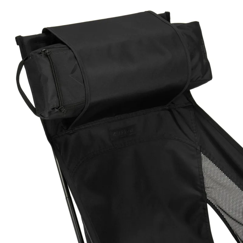 Helinox Camping Furniture-Chair One Highback - RE - Blackout Edition