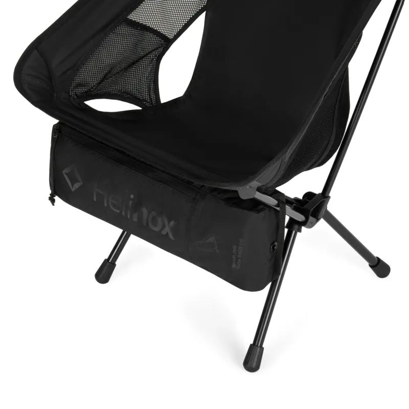 Helinox Camping Furniture-Chair One Highback - RE - Blackout Edition