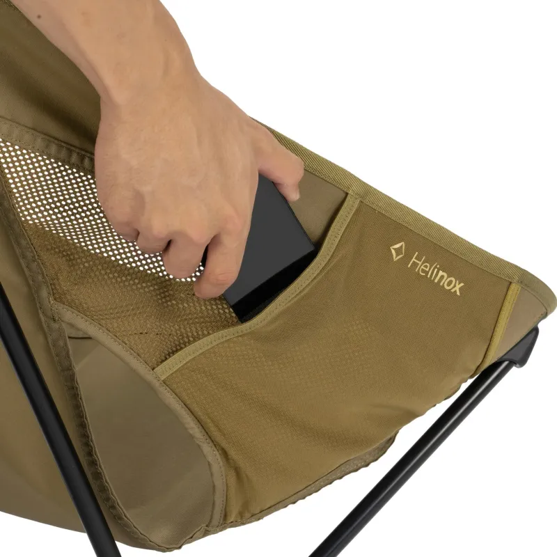 Helinox Camping Furniture-Chair One Highback - RE - Coyote Tan
