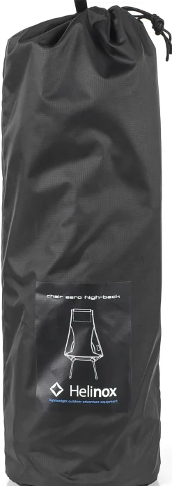 Helinox Camping Furniture-Chair Zero High Back - Black